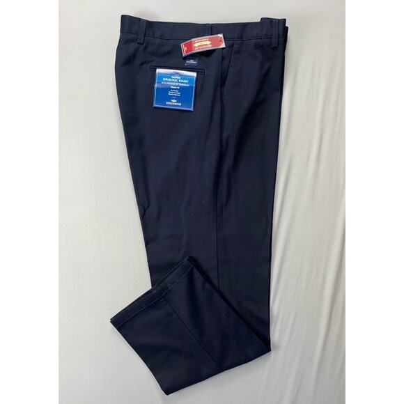 Dockers Classic Fit Original Khaki Flat Front Chino. Navy, Men's 36X32. NWT! - Picture 1 of 7